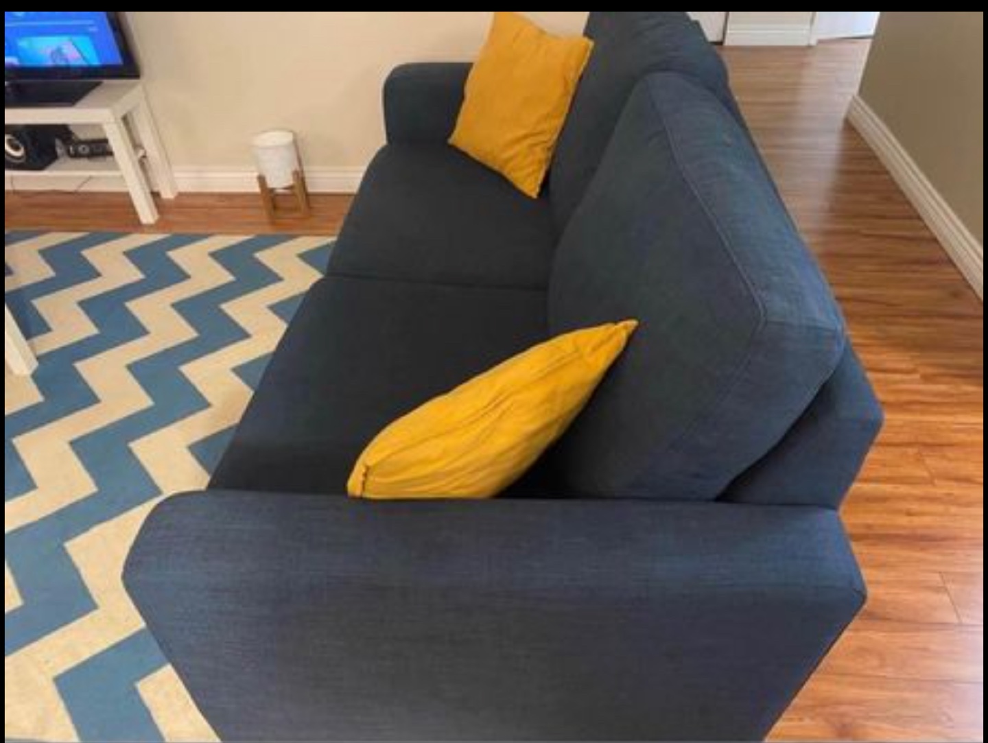 Navy blue sofa - photo 2