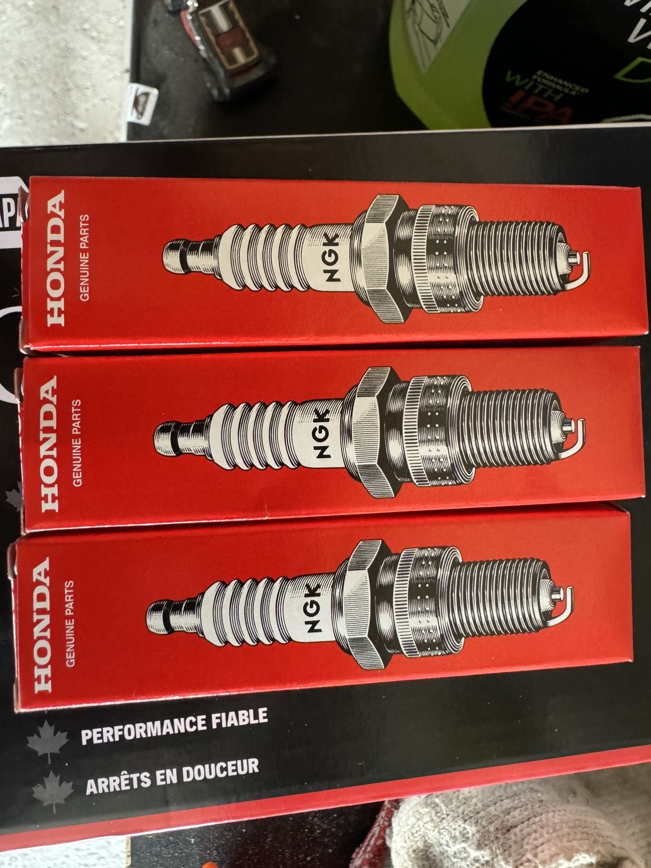 6x Honda OEM spark plugs 12290-R71-L01 - photo 2