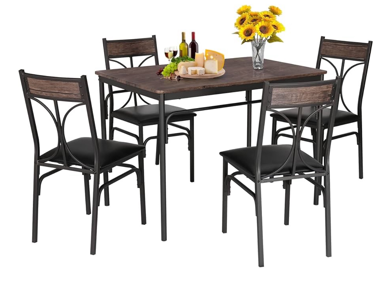 Vecelo- 4 seater dining set - photo 3