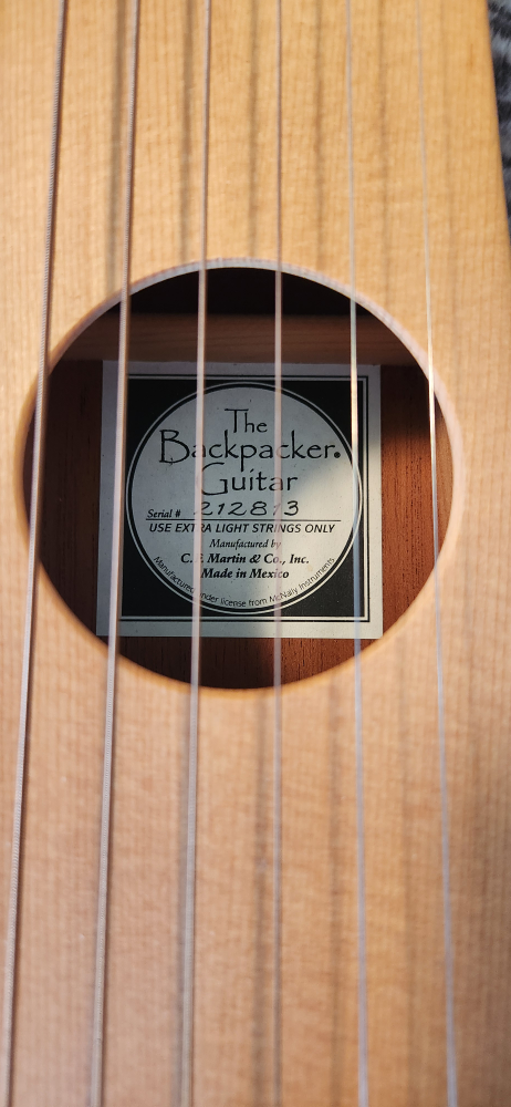 Martin Backpacker Guitar - photo 4