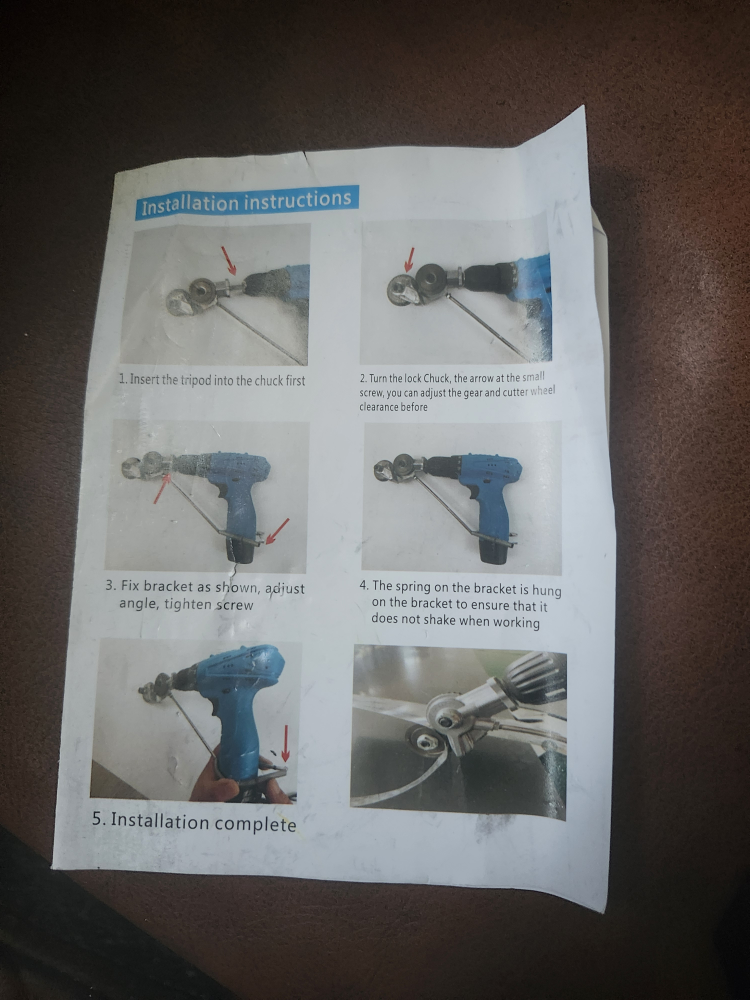 Electric drill befitting shears #freecycle 🥕 image indicator(2)