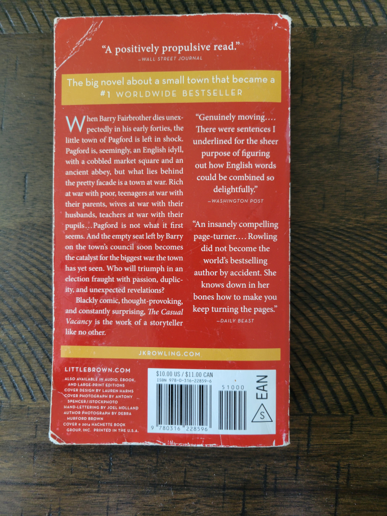 The Casual Vacancy Book image indicator(2)