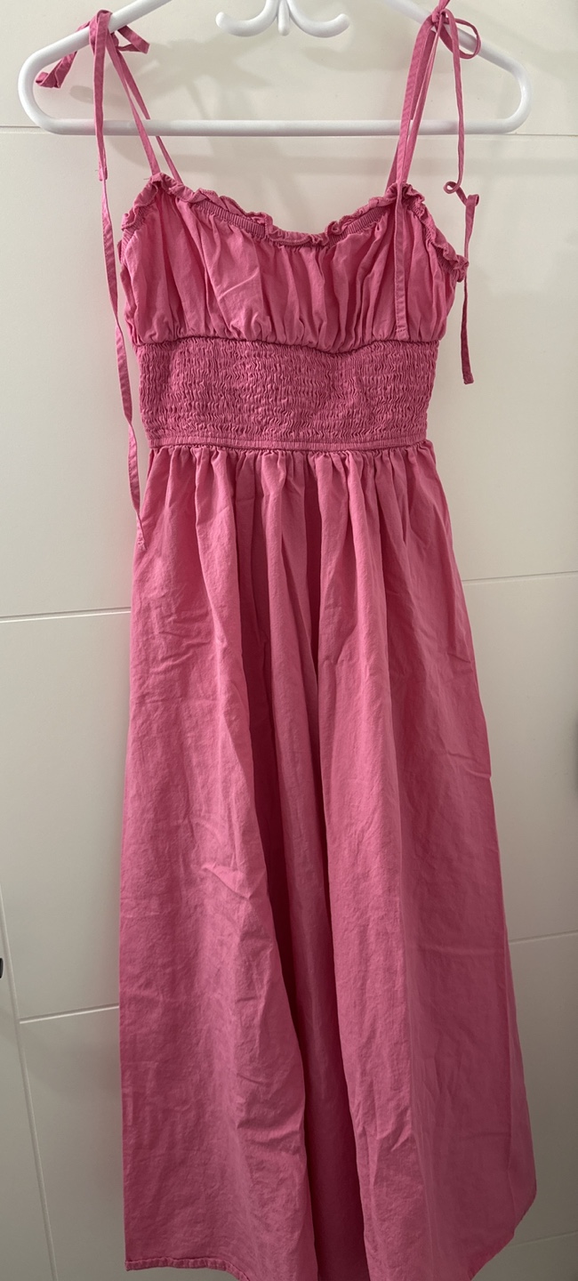 Cotton Midi Dress