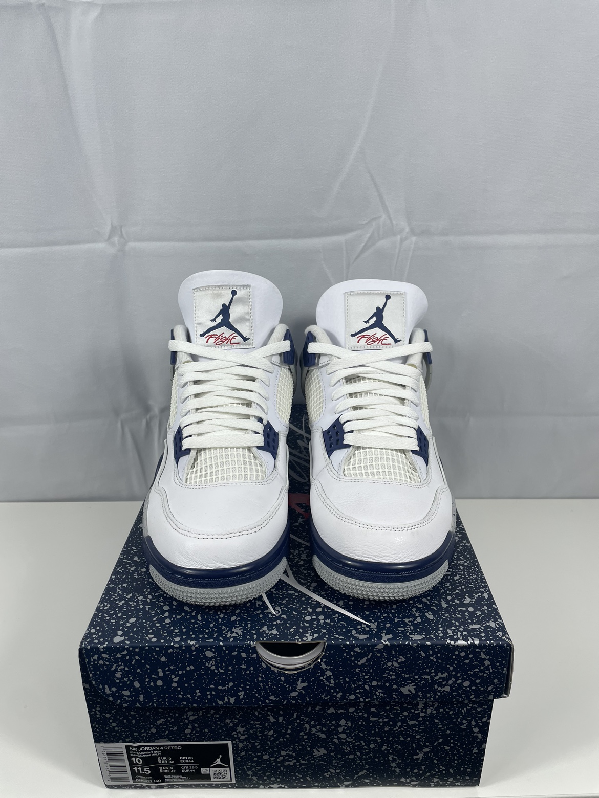 Jordan 4 Midnight Navy - photo 5