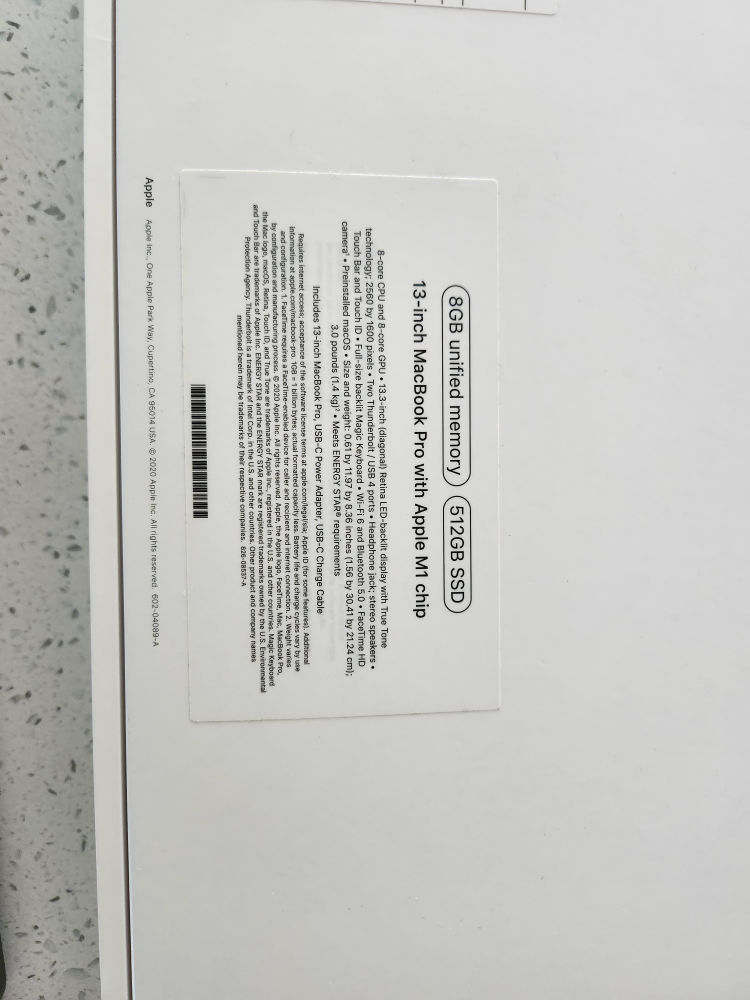 Apple Macbook Pro M1 TouchBar 8gb/512 gb ssd/ 13.3 inch - photo 5