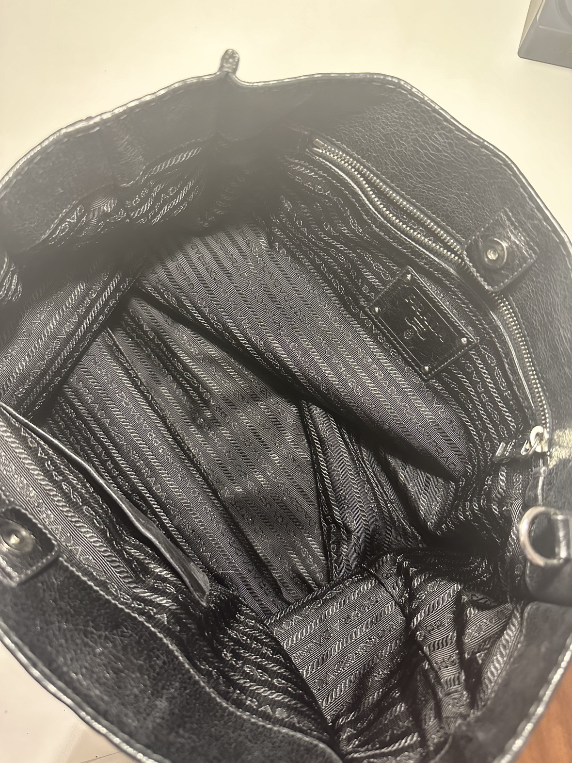 Preowned Prada Tote **see description** image indicator(6)