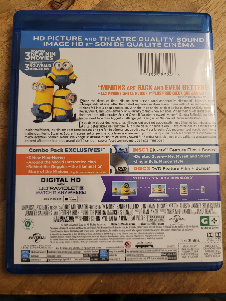 Minions on Blue-Ray - photo 2