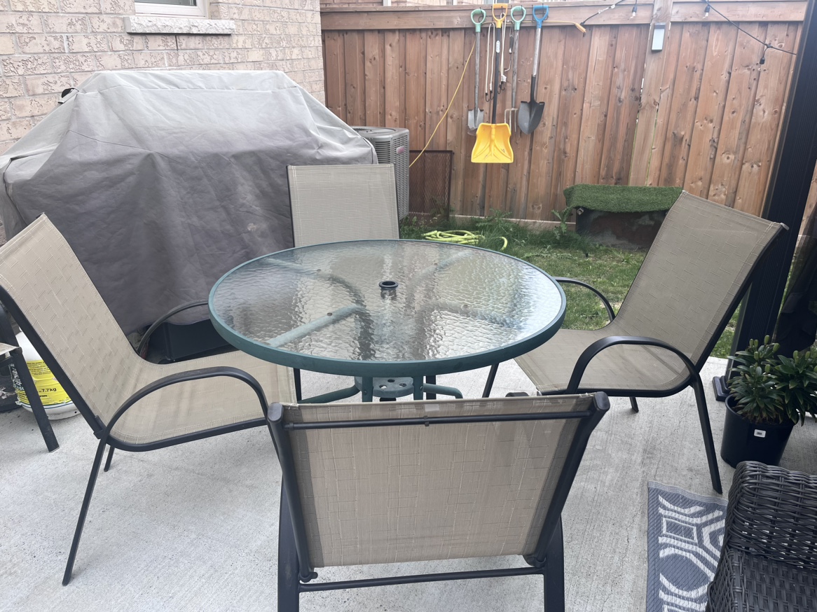 Patio furniture