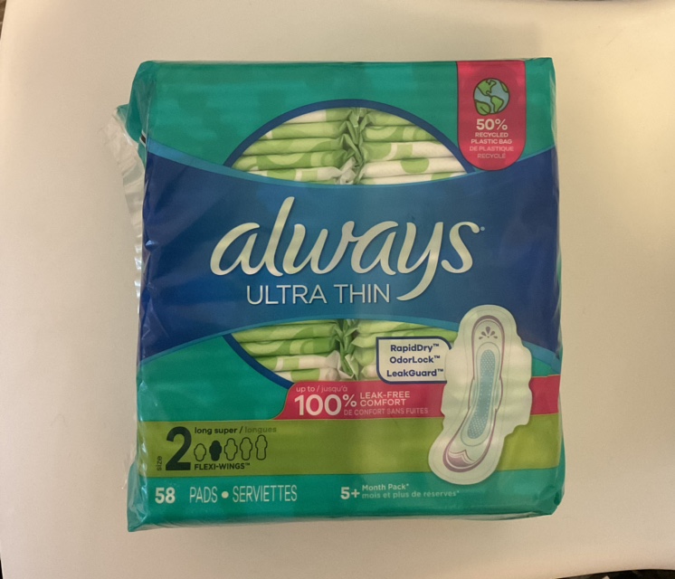 Ultra thin pads #freecycle