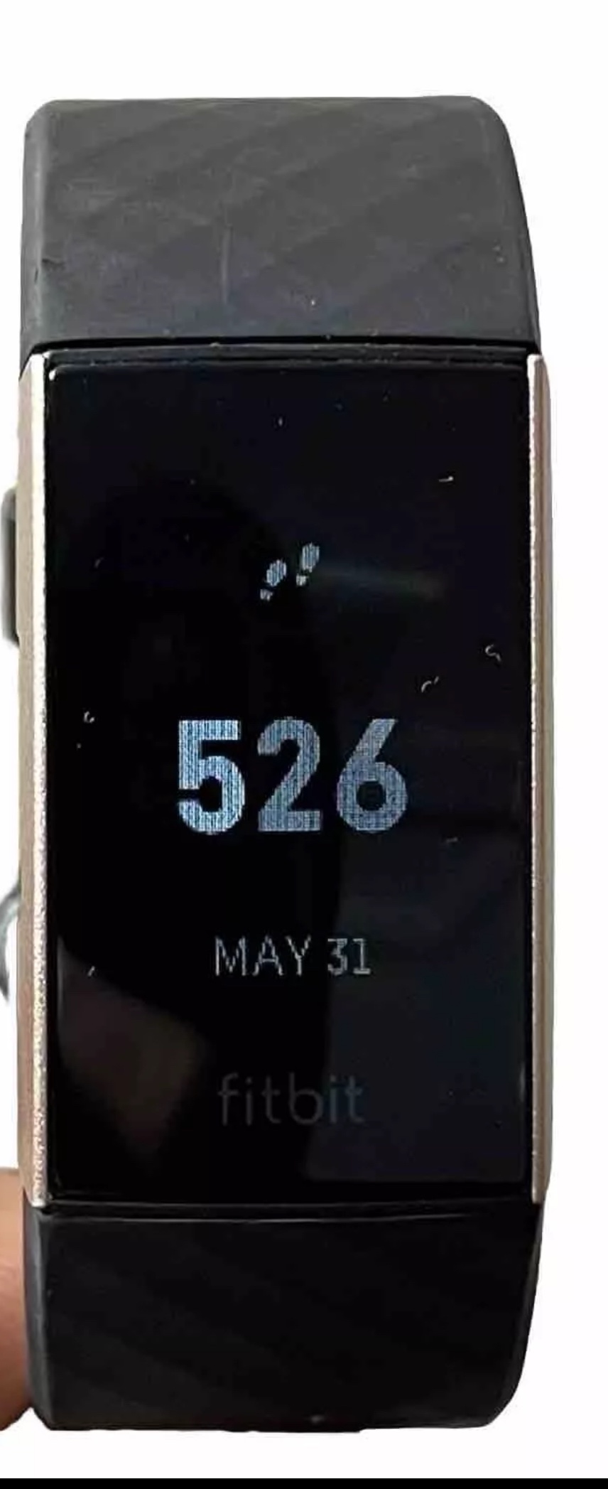 Fitbit Charge 3- fb409 with charger- Rose Gold - Used good