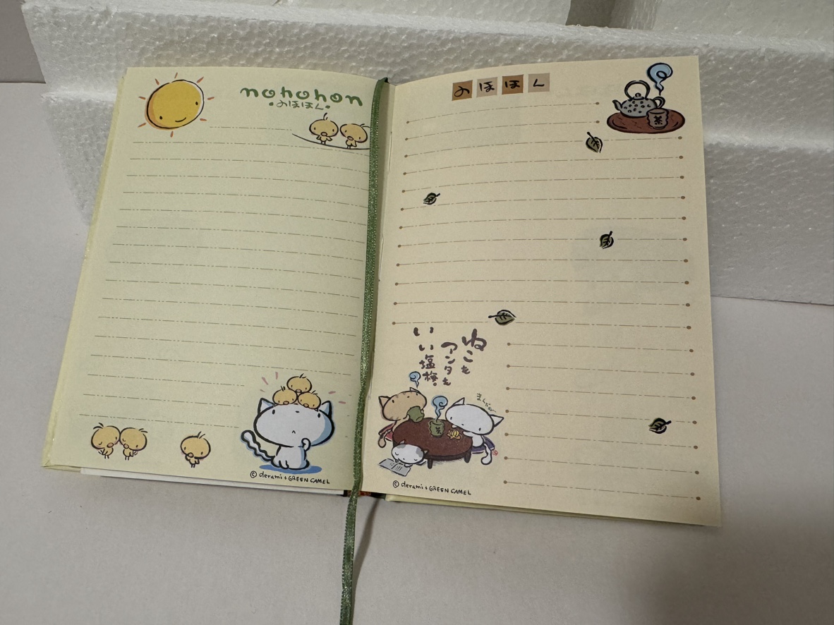 Nohohon notebook/diary - hard cover image indicator(4)