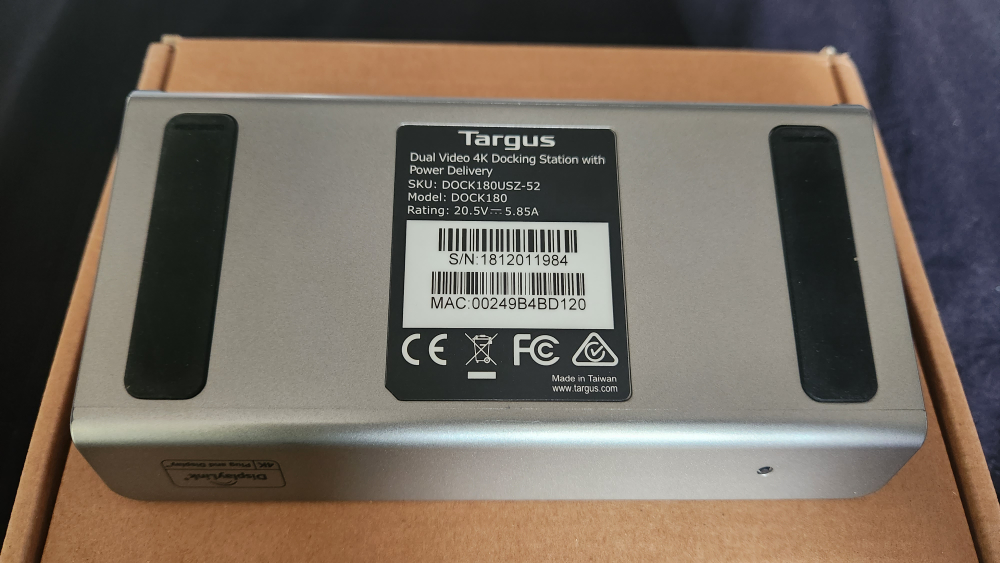 Targus Dock180 Universal 4K Dual Screen Docking Station image indicator(6)