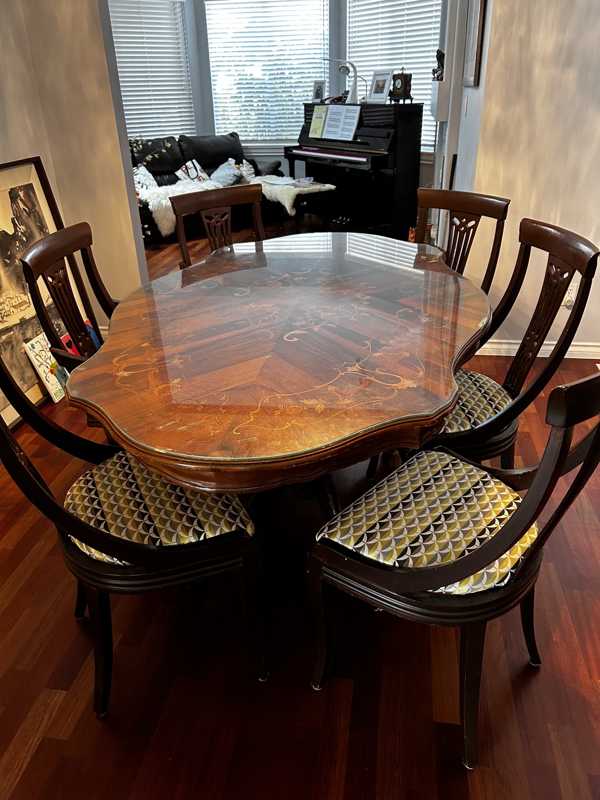 Dining table with 6chairs - photo 5