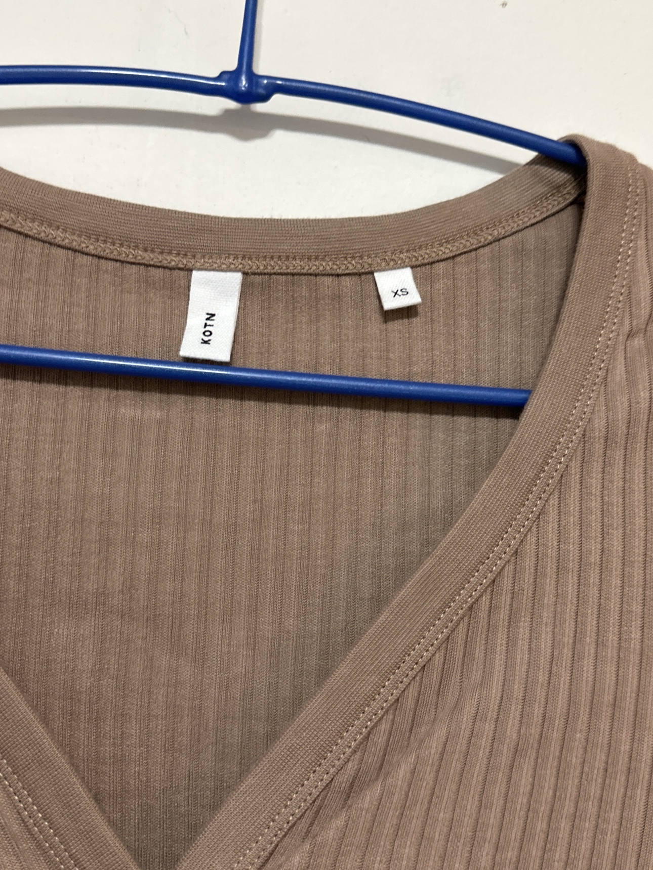 Ribbed henley kotn - photo 2