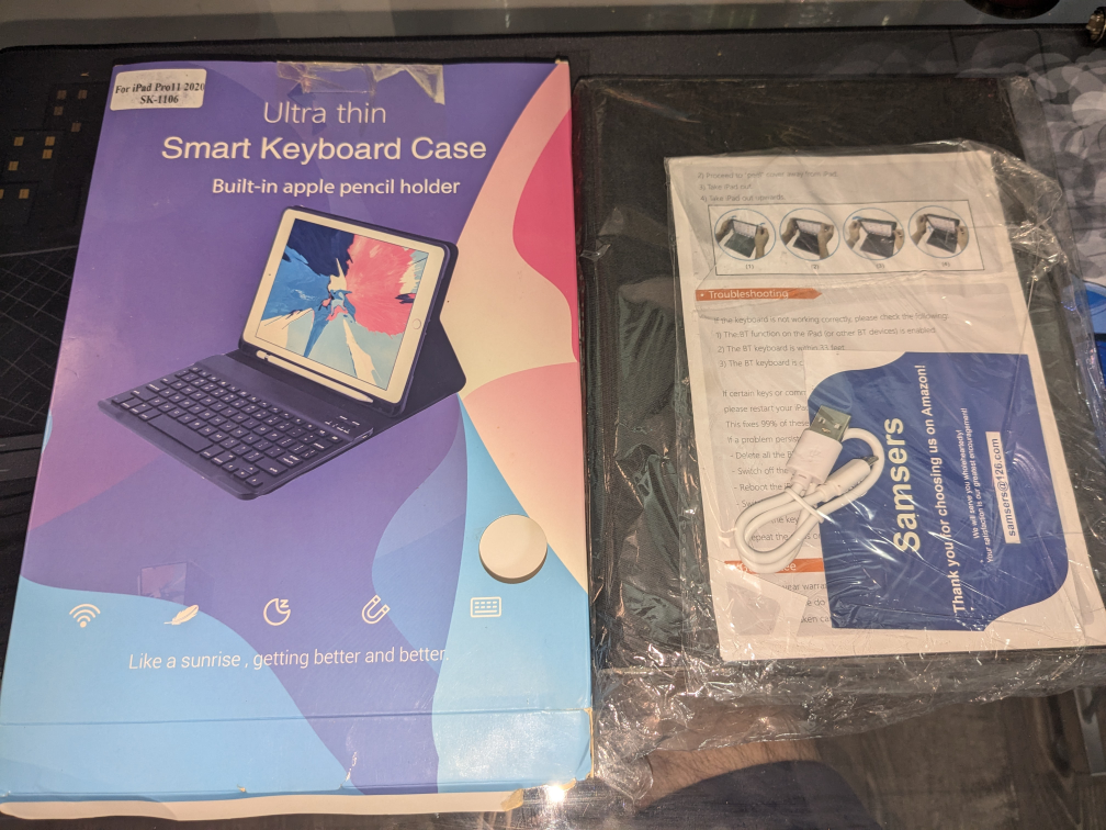Ultra-Thin Smart Keyboard Case , Wireless Bluetooth