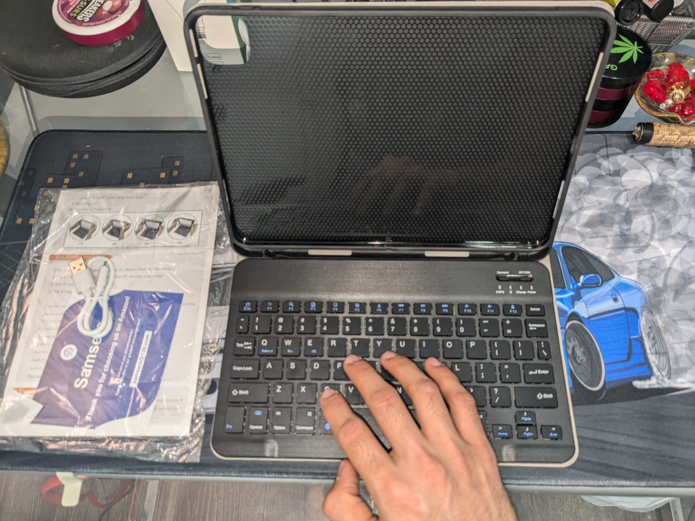Ultra-Thin Smart Keyboard Case , Wireless Bluetooth - photo 4