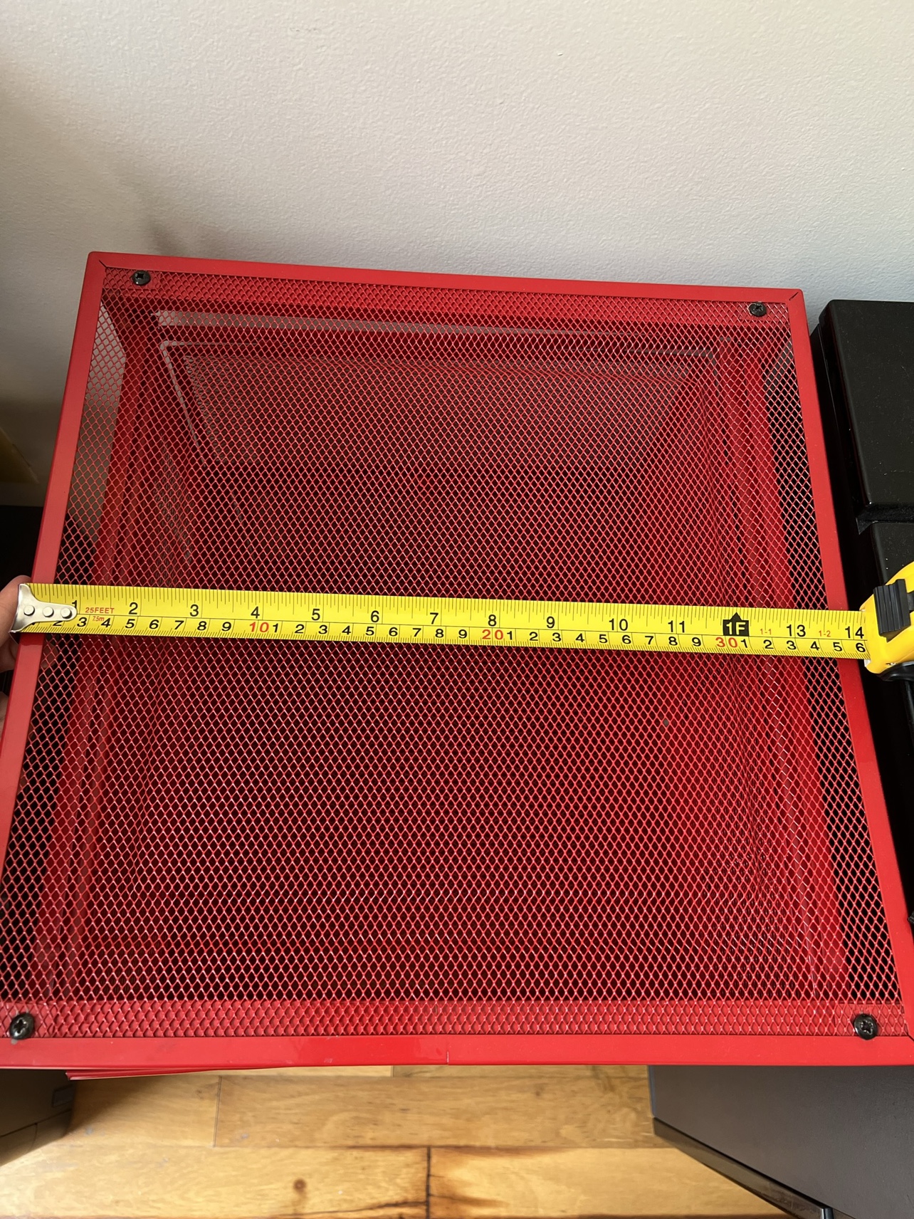 Red storage with wheels - photo 3