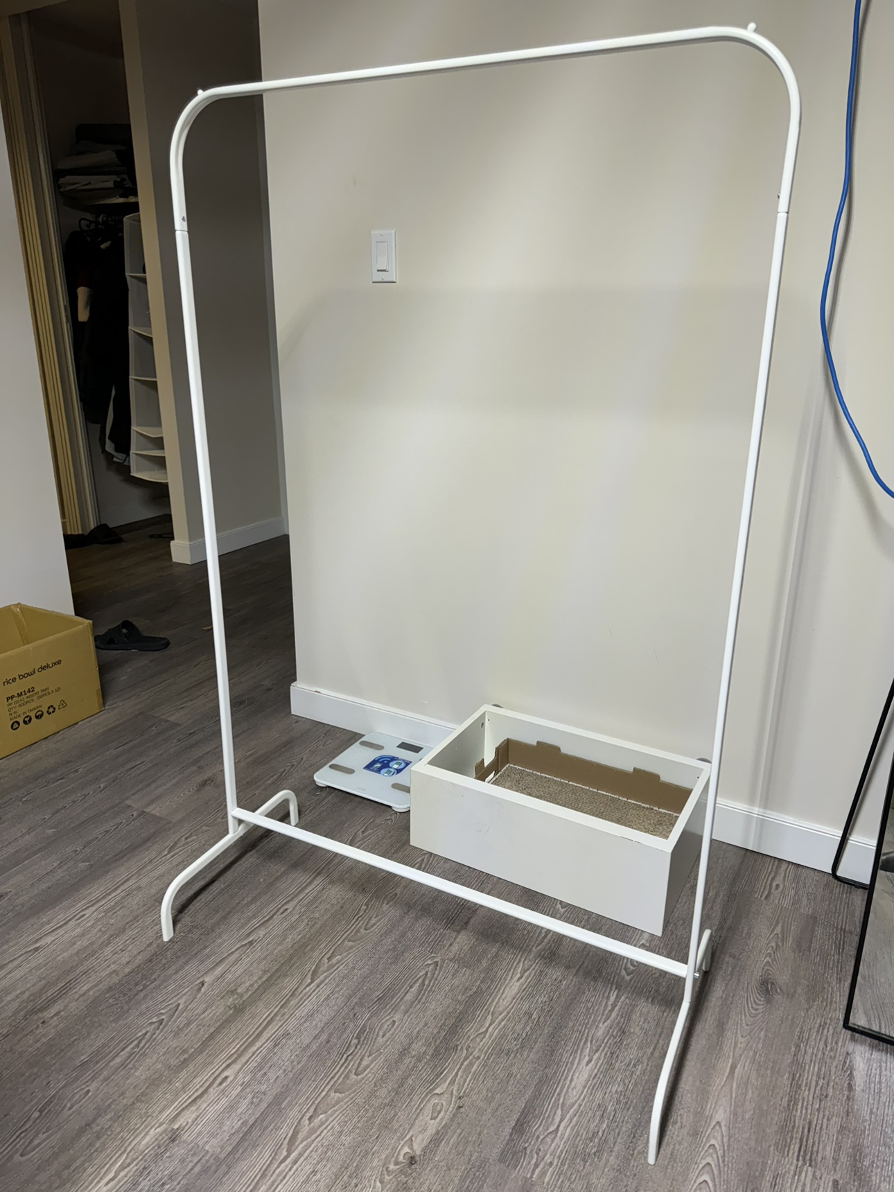 White Clothing Rack