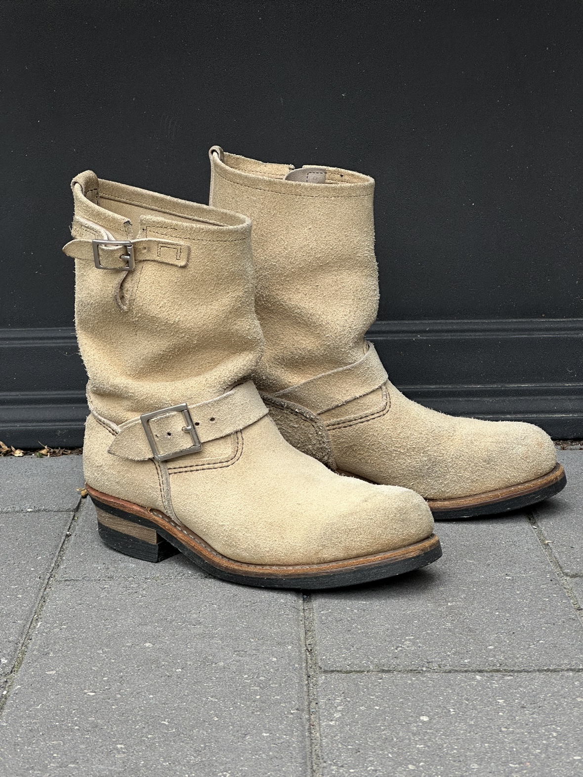 Redwing 8268 Engineer Boots Abilene Rough Out image indicator(3)