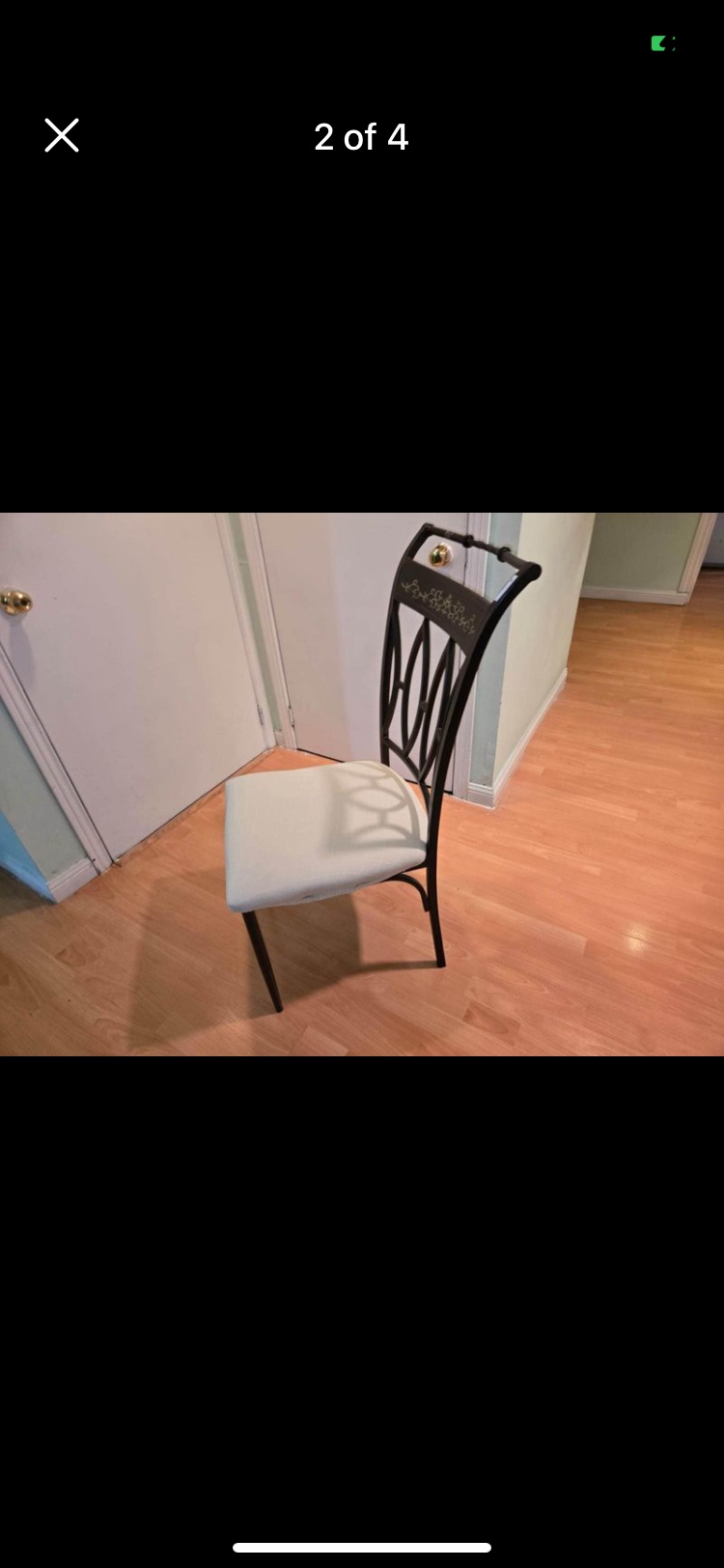 moving out sale 4  chair and table set.