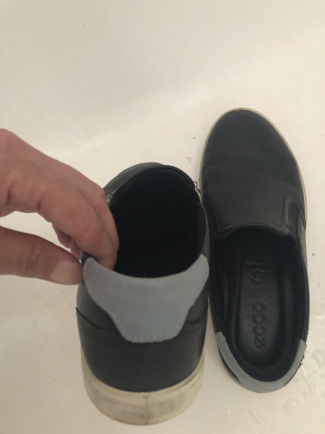 Women’s leather shoes, ecco, size 6 image indicator(4)