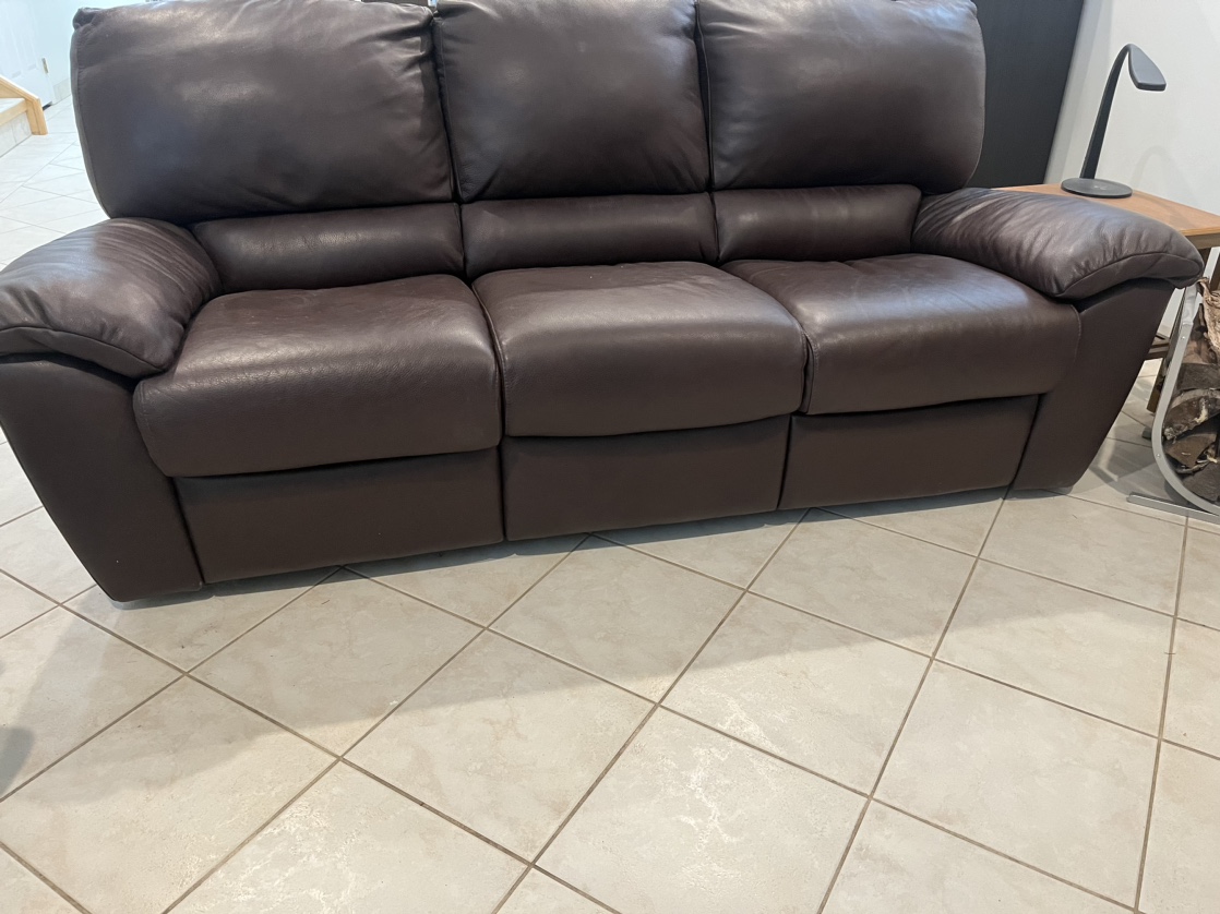 Natuzzi Recliner Sofa
