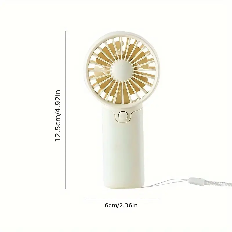 Ultra-Portable Mini Battery Fan image indicator(2)