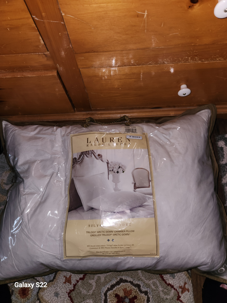 Ralph Lauren sleeping pillow
