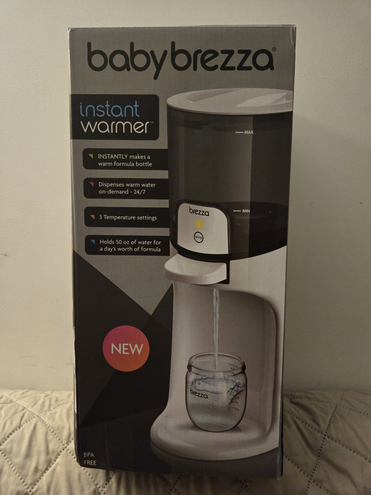 Baby Brezza Instant Bottle Warmer - Brand New Unopened