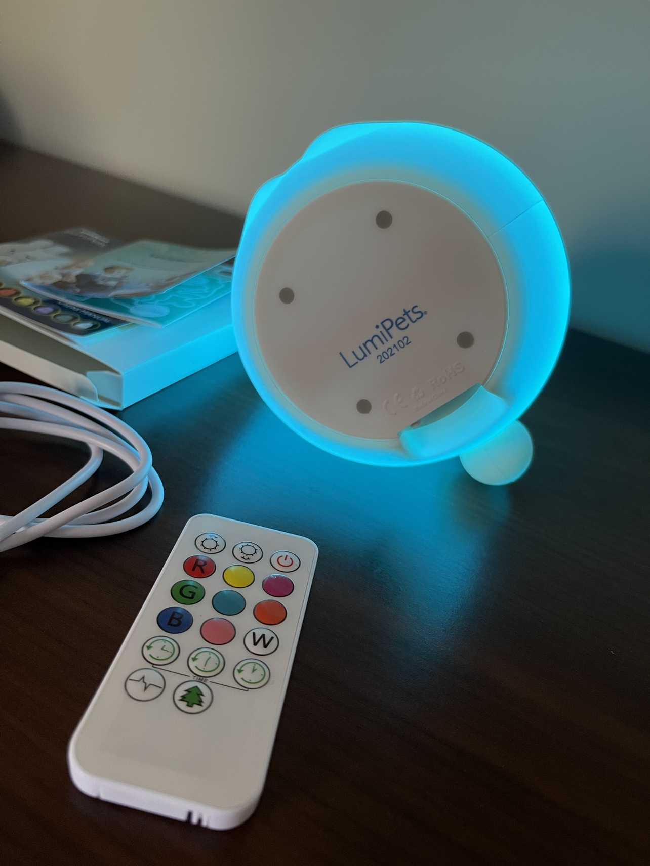 Lumipets Animal Kids Night light - Junior Bunny image indicator(3)