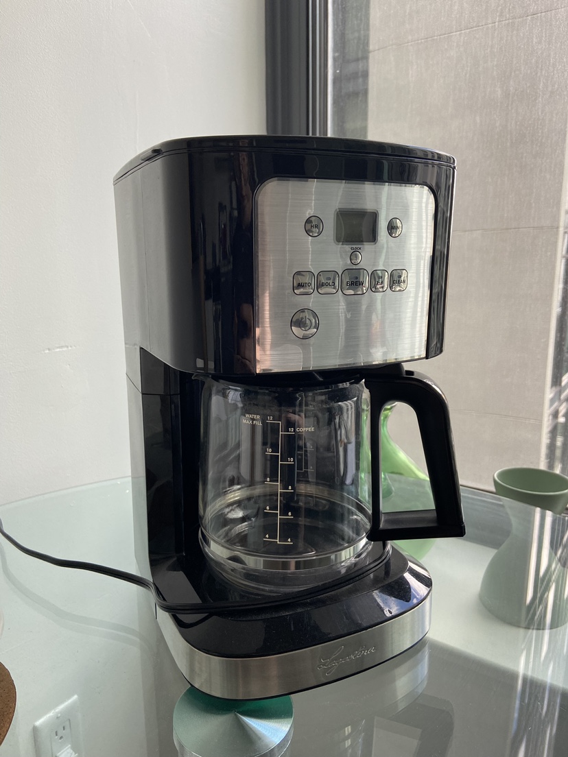 Lagostina Prima programmable coffee maker