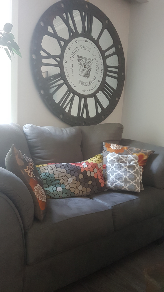 SOOOOO COMFY TO CUDDLE UP!!!  Plush love seat