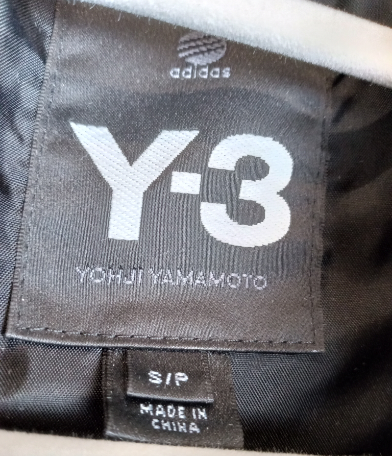 ADIDAS/YOHJI YAMAMOTO Y3 men's jacket. Size small. image indicator(3)