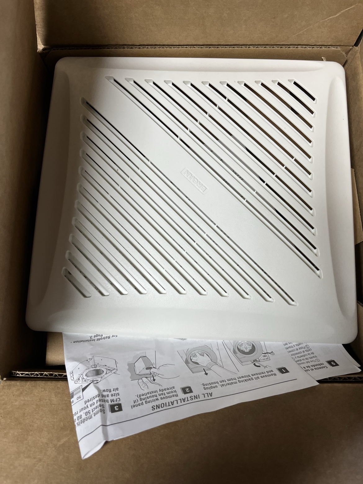Broan InVent Series 2 Sone 80 CFM White Bathroom Ventilation Fan - photo 2