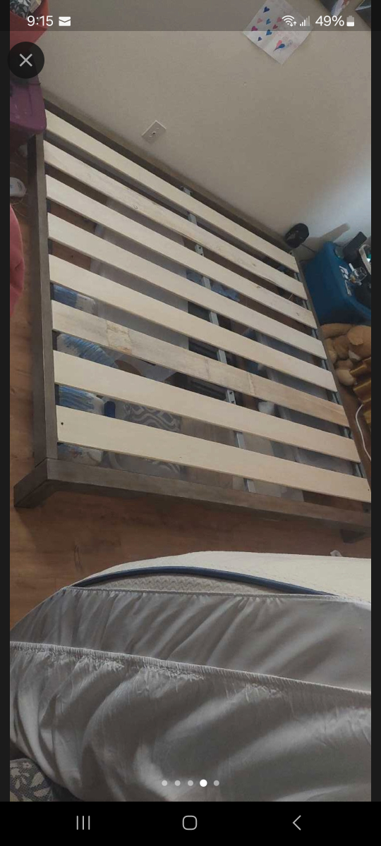 King size platform bed frame - photo 2