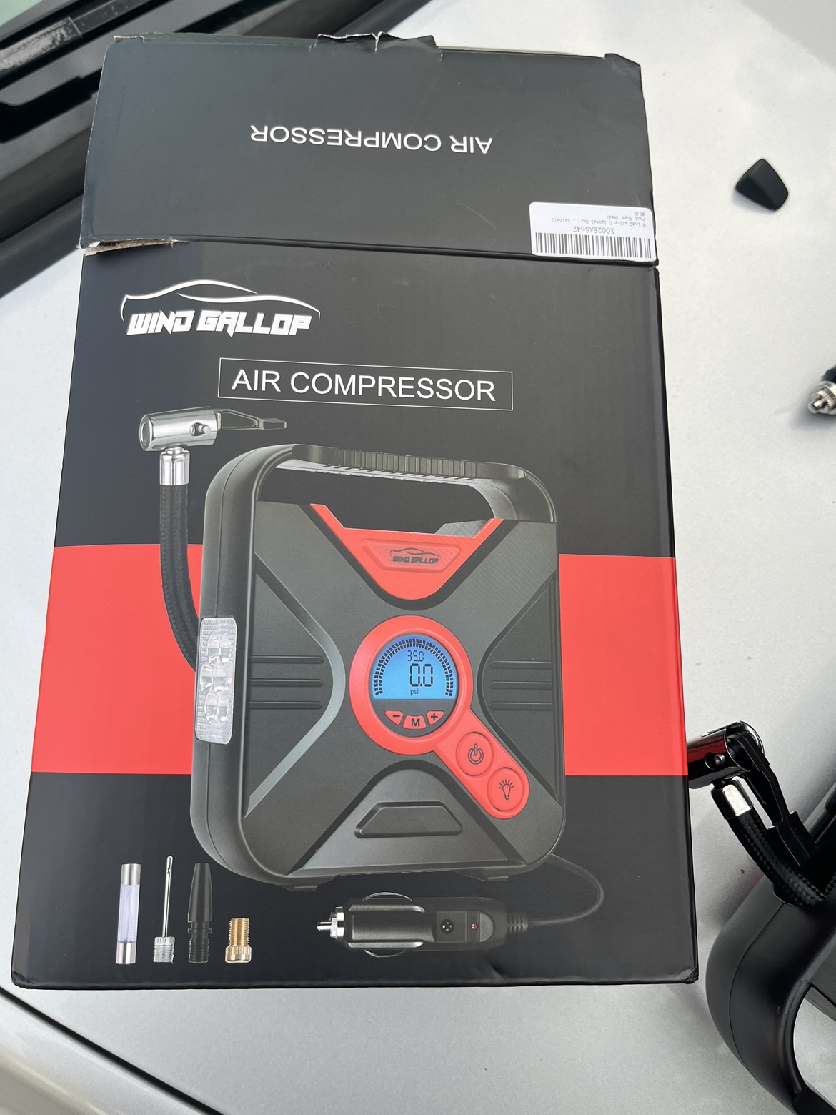 Portable Car tire air inflator - photo 3