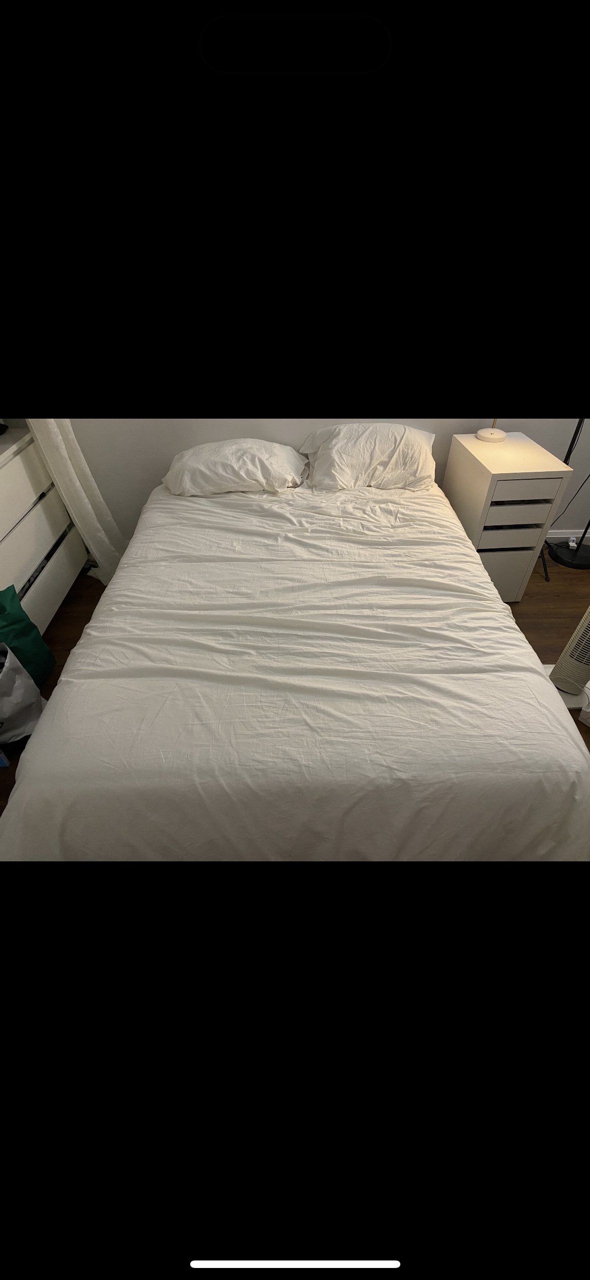 Metal bed frame-Double bed