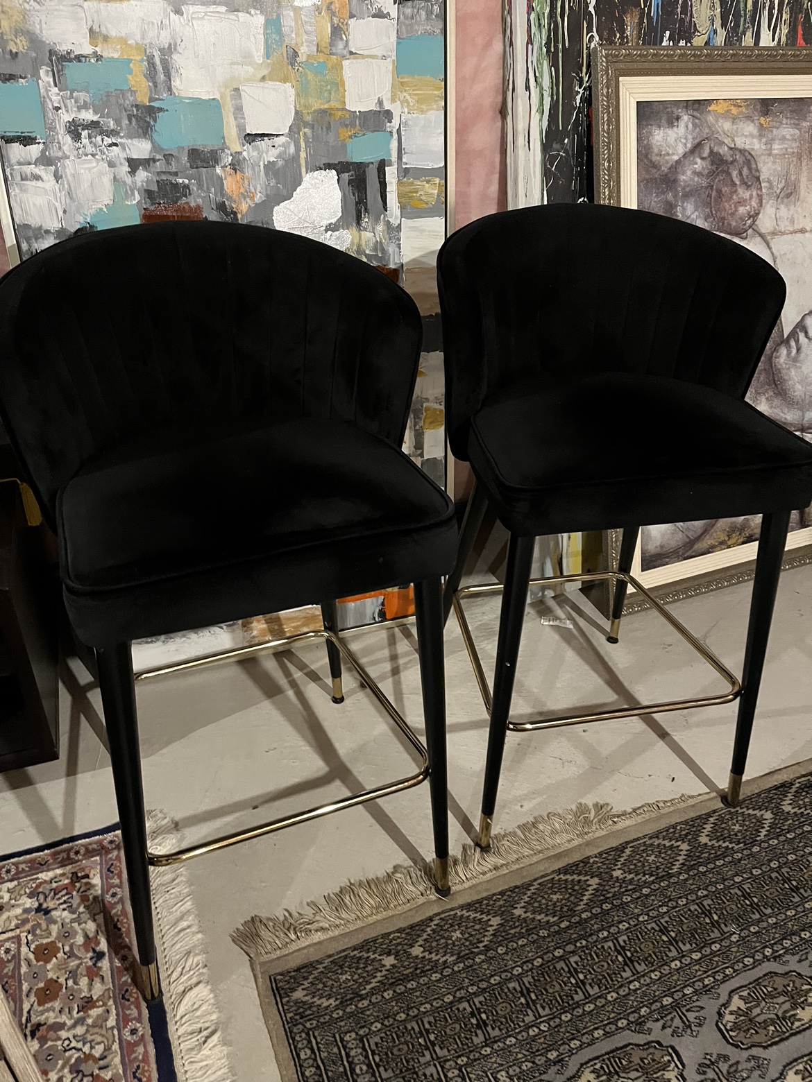 BAR STOOLS / pair - photo 2