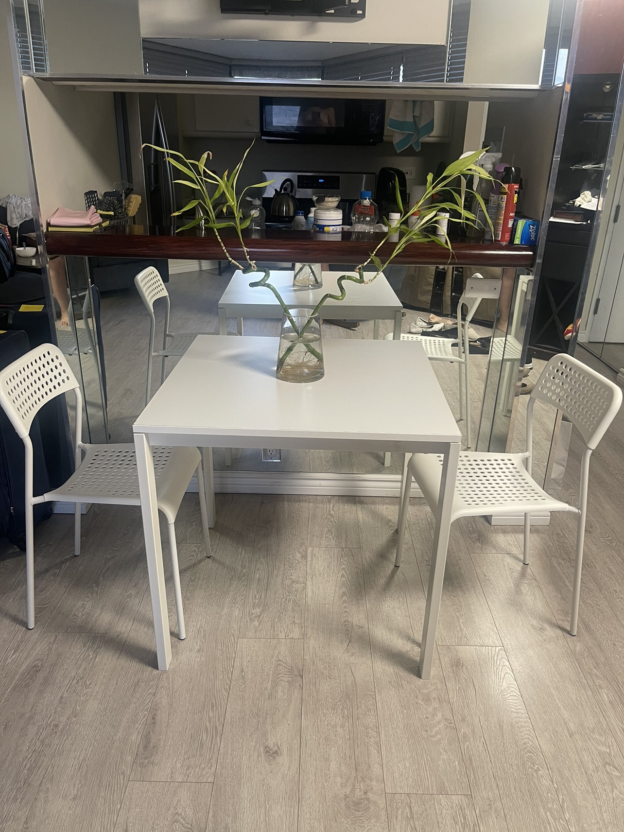 IKEA Kitchen Table With Two Chairs