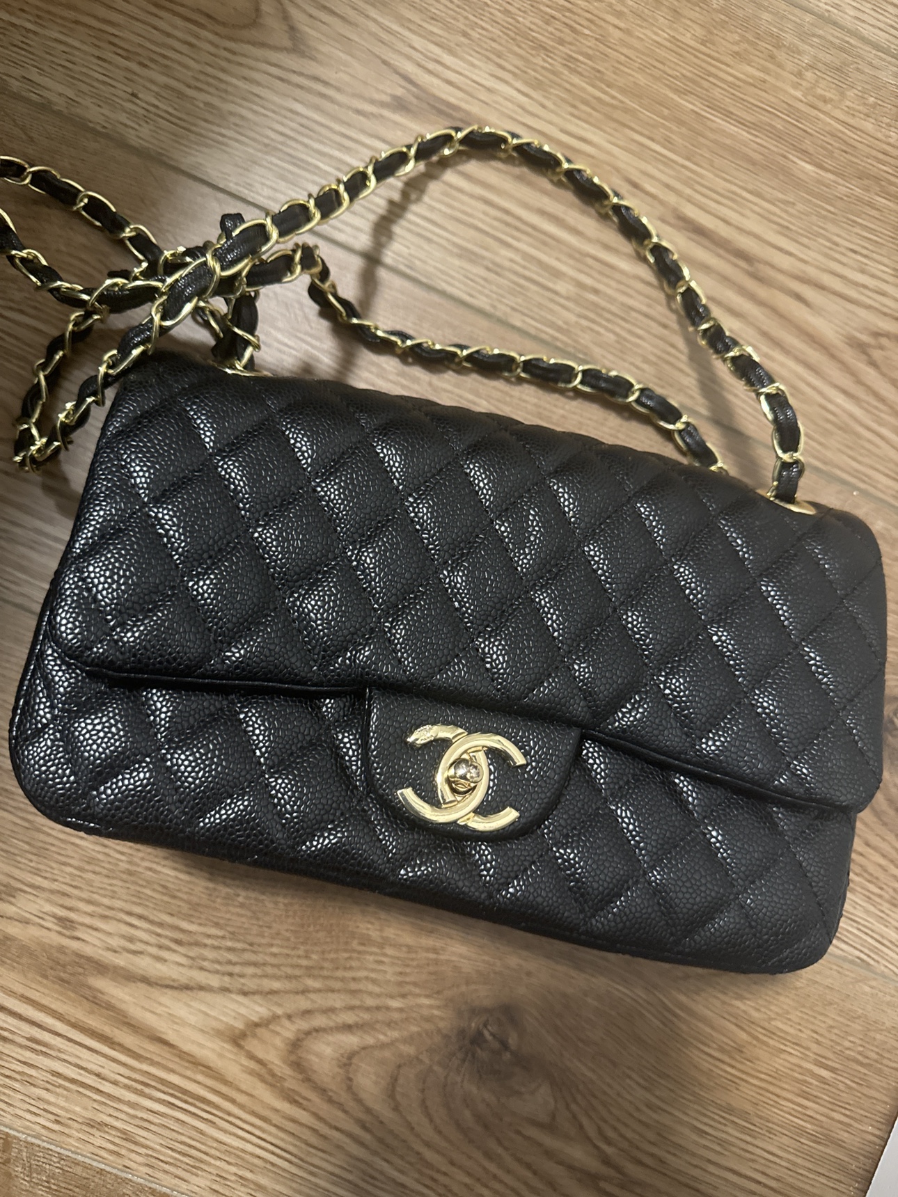 Chanel Black Quilted Flap Bag