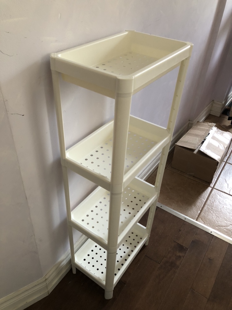Ikea Vesken Bathroom Shelf Storage - photo 2