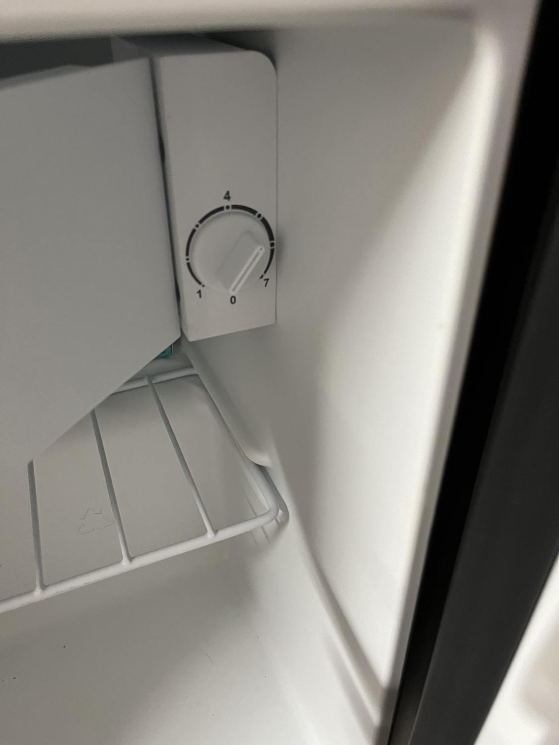 mini fridge with freezer section - photo 5