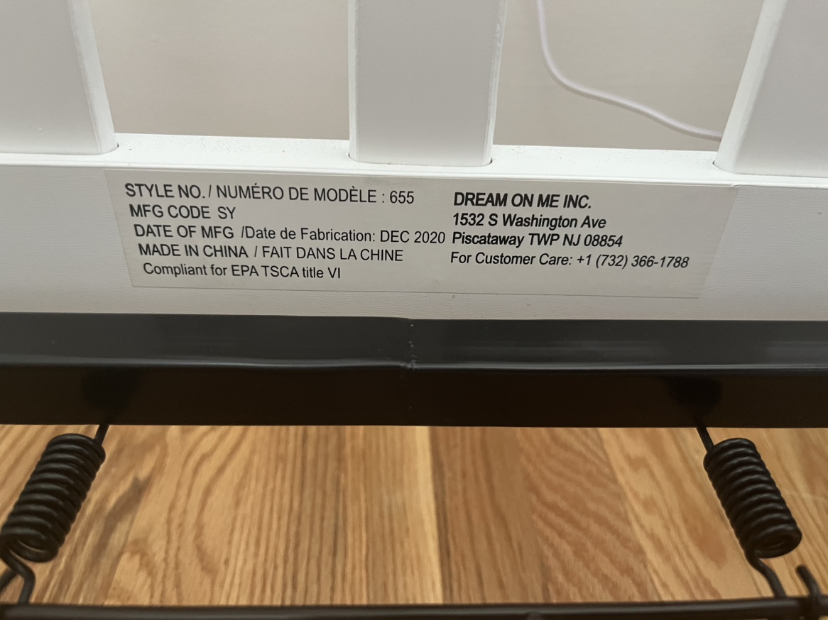 Moving sale - DREAM On Me toddler bed image indicator(3)