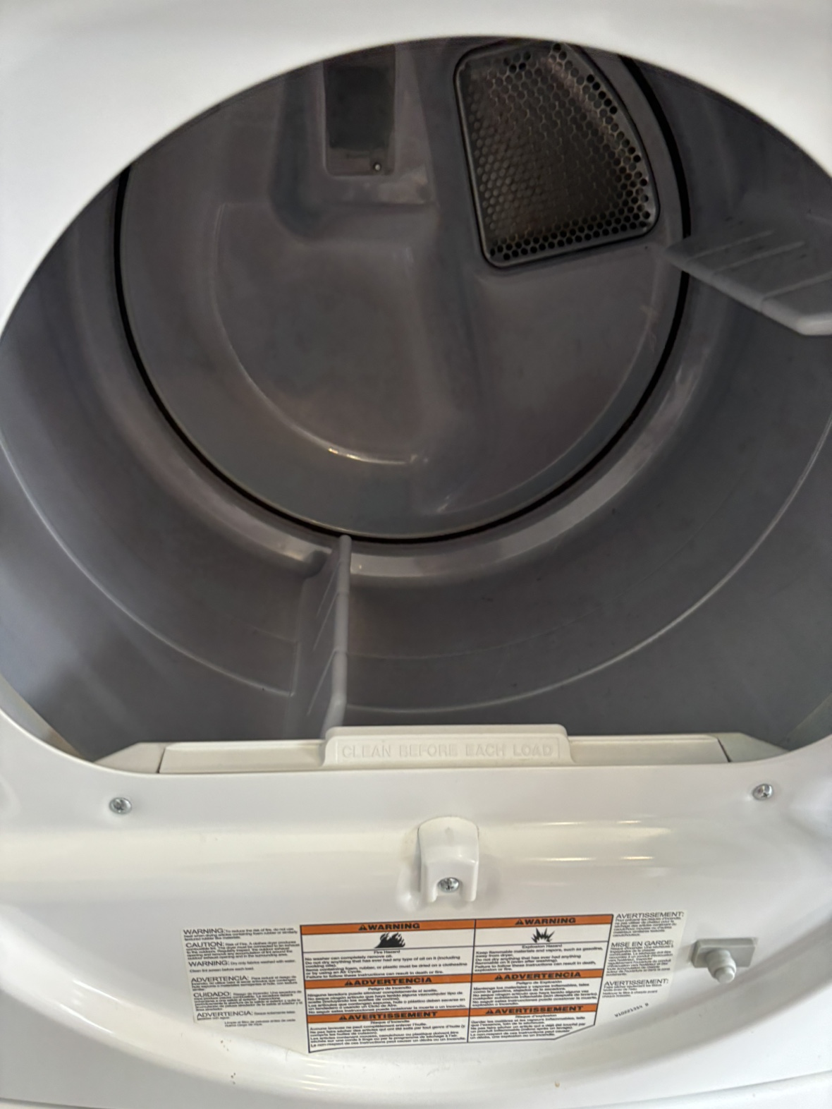 Whirlpool duet front load stackable dryer for sale - photo 3