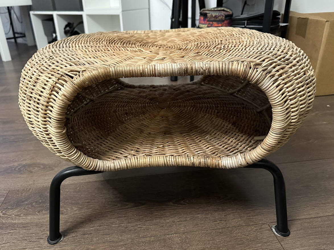 Ikea footstool with storage - photo 4