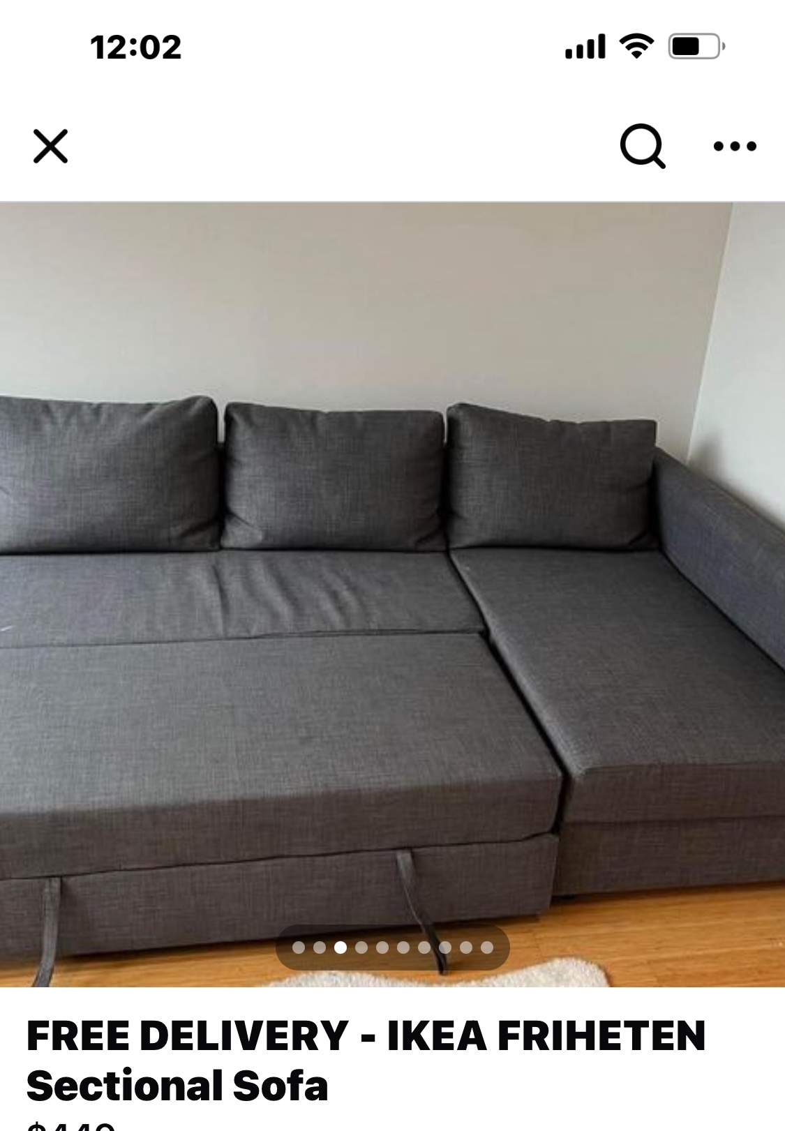 IKEA sofa bed
