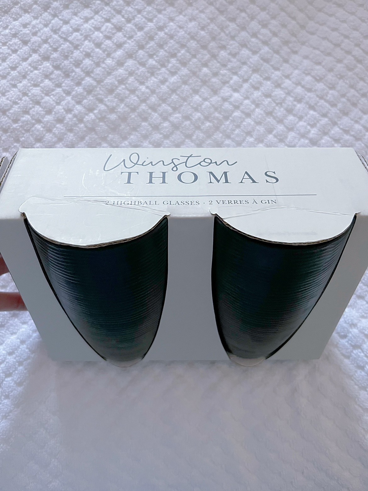 Brand new 2 highball glasses 19.5oz/576ml image indicator(2)