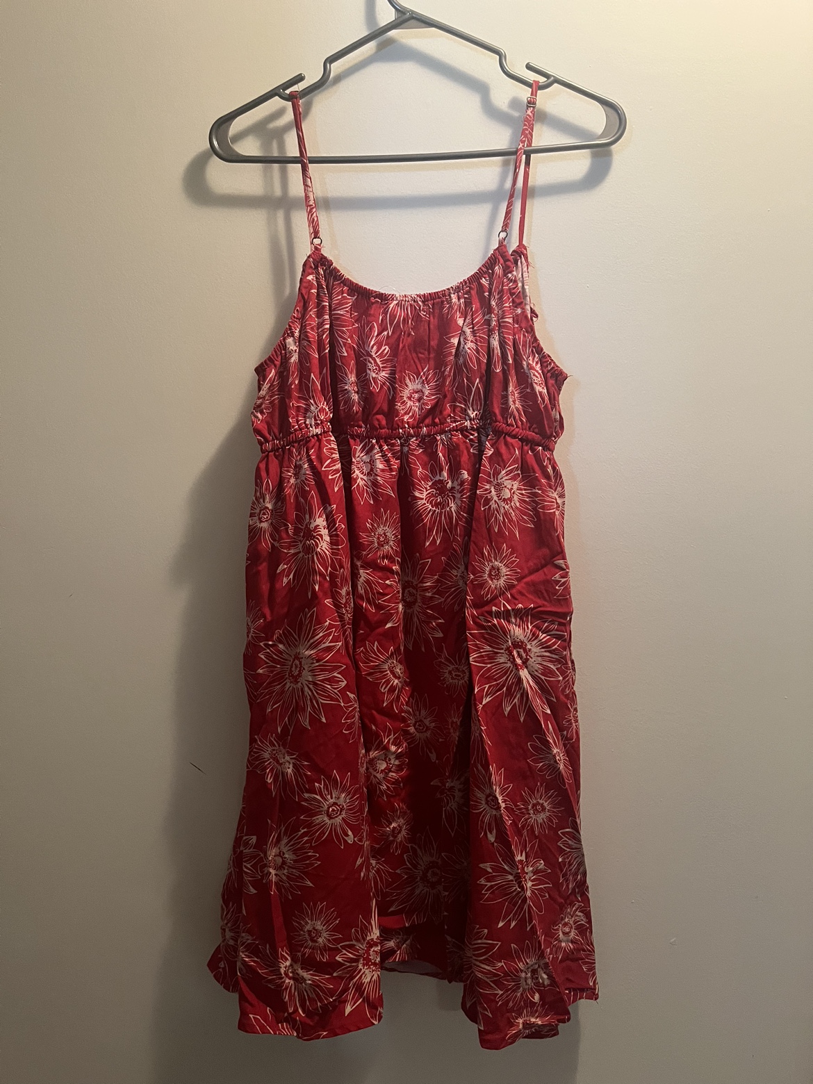 Rewind Juniors Fit & Flare Dress, Women's SZ XXL, Red Hawaii - photo 4