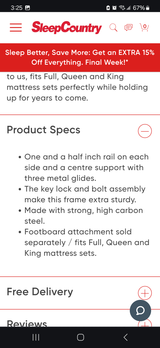 Full/Queen/King Bed Frame - photo 2