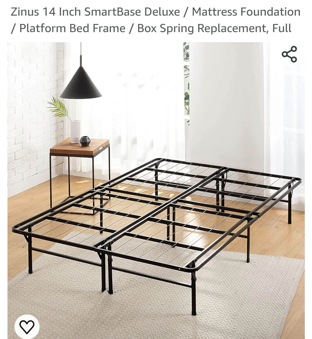 Folding Bed Frame - Size Double/Full - photo 2